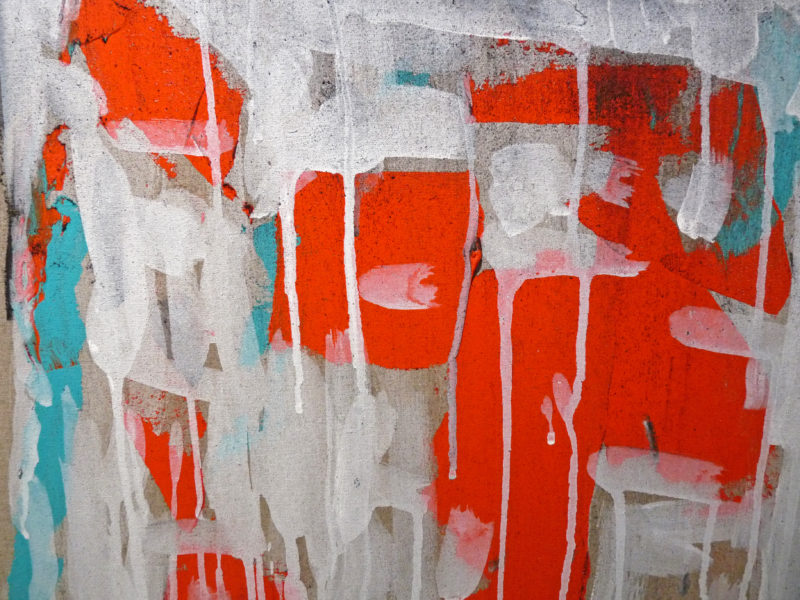 Vue de l'exposition Nelson Makamo © Loo & Lou Gallery