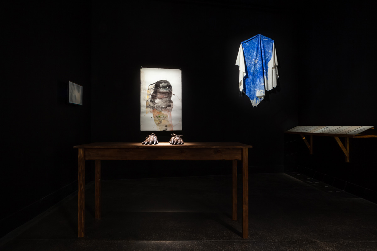 Vu de l'exposition "Carte Blanche 01" à Clara Daquin © Émilie Mathé Nicolas - Loo & Lou Gallery