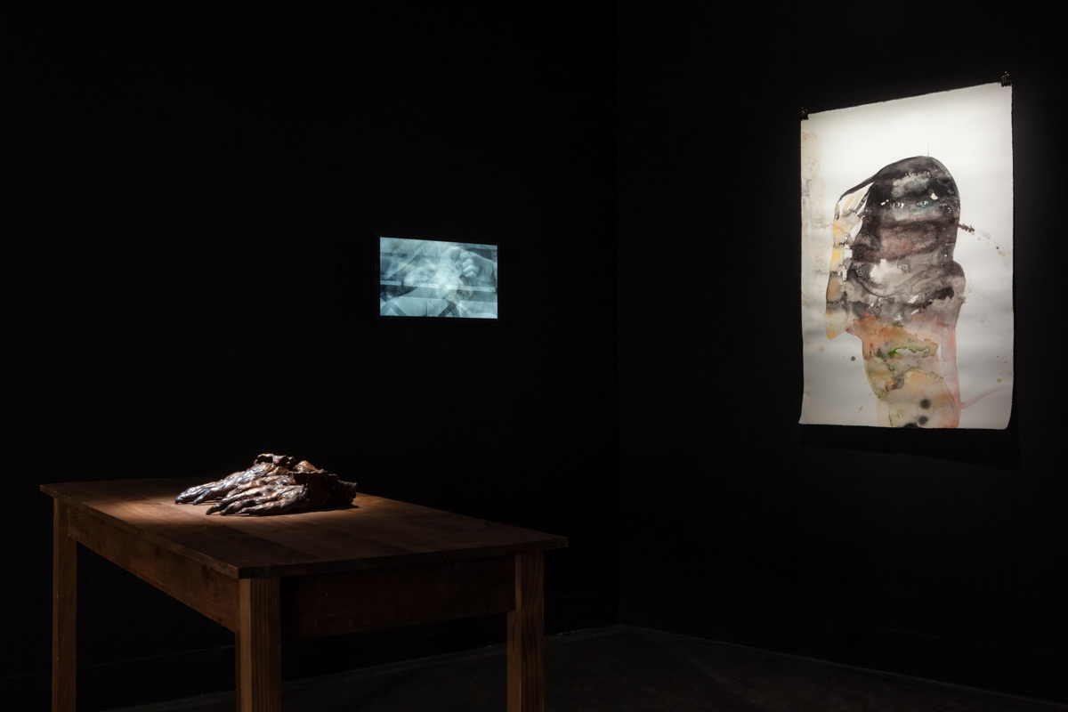 Vu de l'exposition "Carte Blanche 01" à Clara Daquin © Émilie Mathé Nicolas - Loo & Lou Gallery