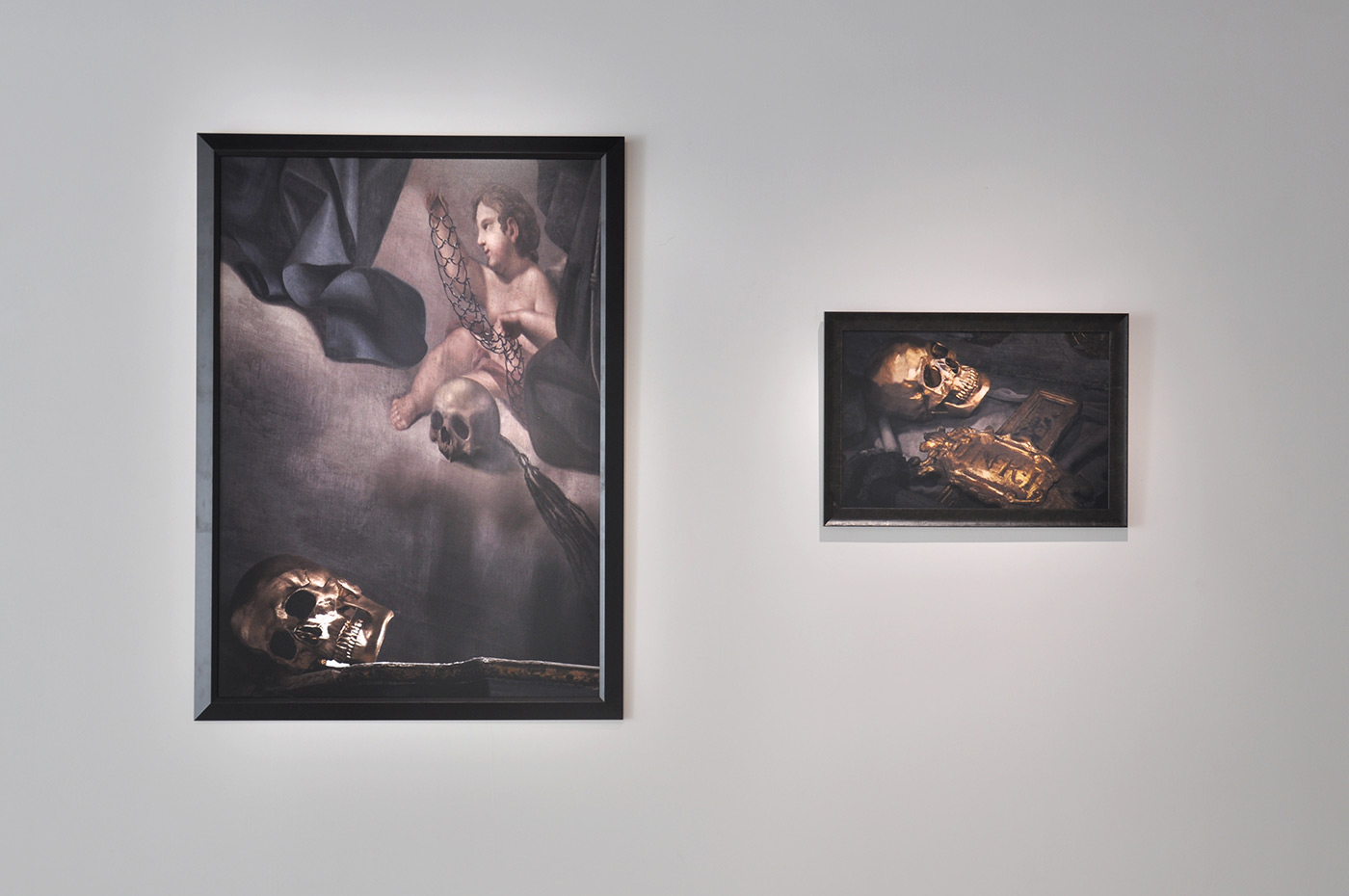 Vue de l'exposition "L'Impermanence" de Catherine Wilkening et Jean-Christophe Ballot © Loo & Lou Gallery