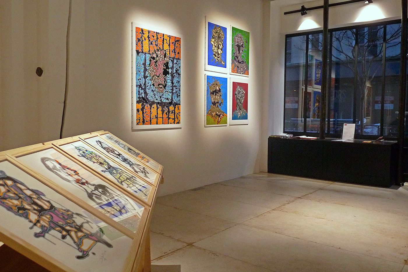 Vue d'exposition, Loo&Lou Gallery Haut-Marais, ©Loo&Lou Gallery