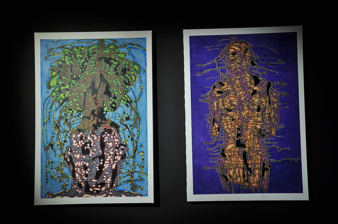 Vue de l'exposition à la Loo & Lou Gallery George V, ©Loo&Lou Gallery