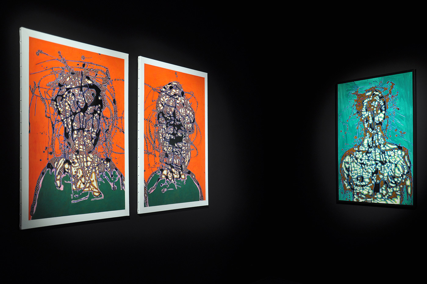 Vue de l'exposition à la Loo & Lou Gallery George V, ©Loo&Lou Gallery