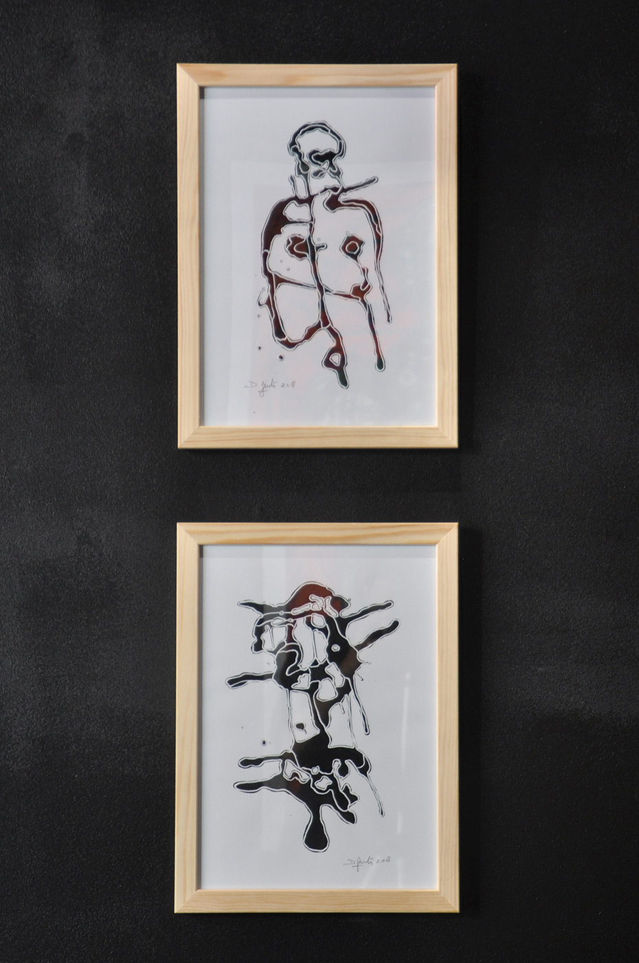 Vue de l'exposition à la Loo & Lou Gallery George V, ©Loo&Lou Gallery