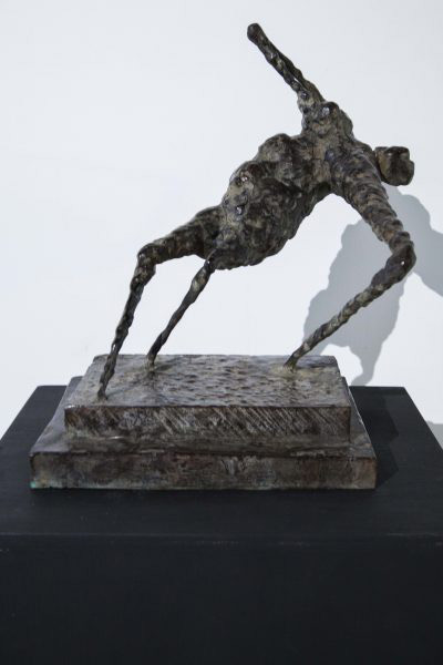 Chute de Lucrèce I, bronze, 30x27x11cm, 2012, présenté lors d'Incarnation © Loo & Lou Gallery