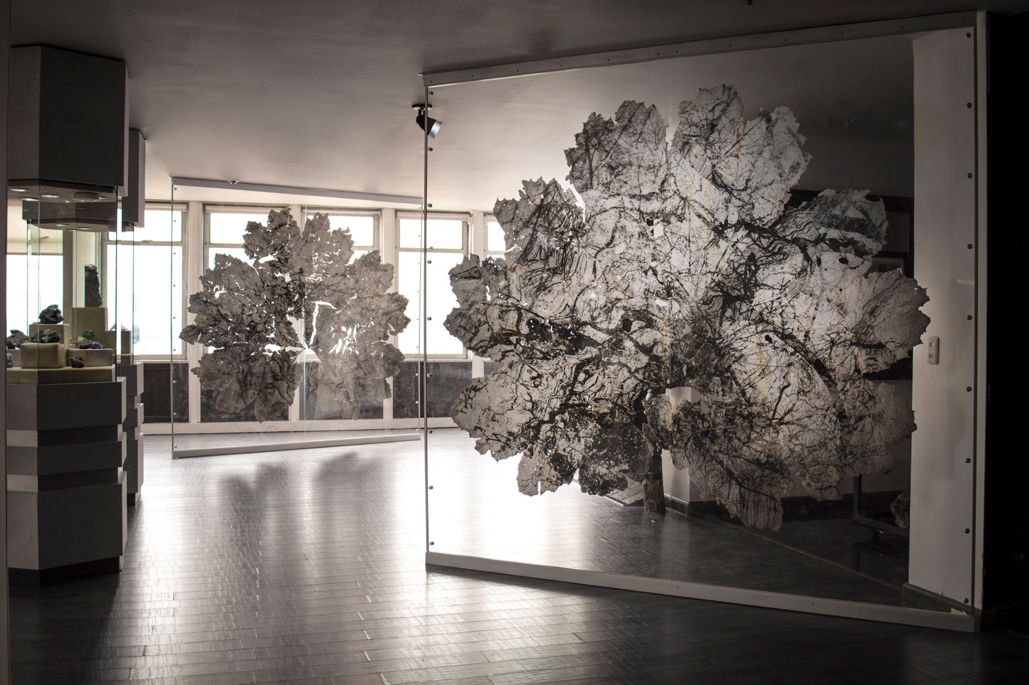 Vue de l'exposition URPFLANZE, Musée International de l'Émeraude, Bogota © Dominique Lacloche