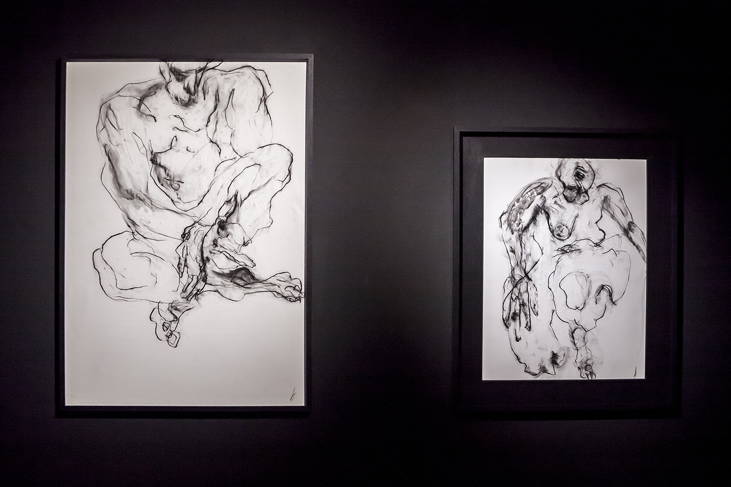 Vue de l'exposition Skin(s) Arghaël à la Loo & Lou Gallery George V