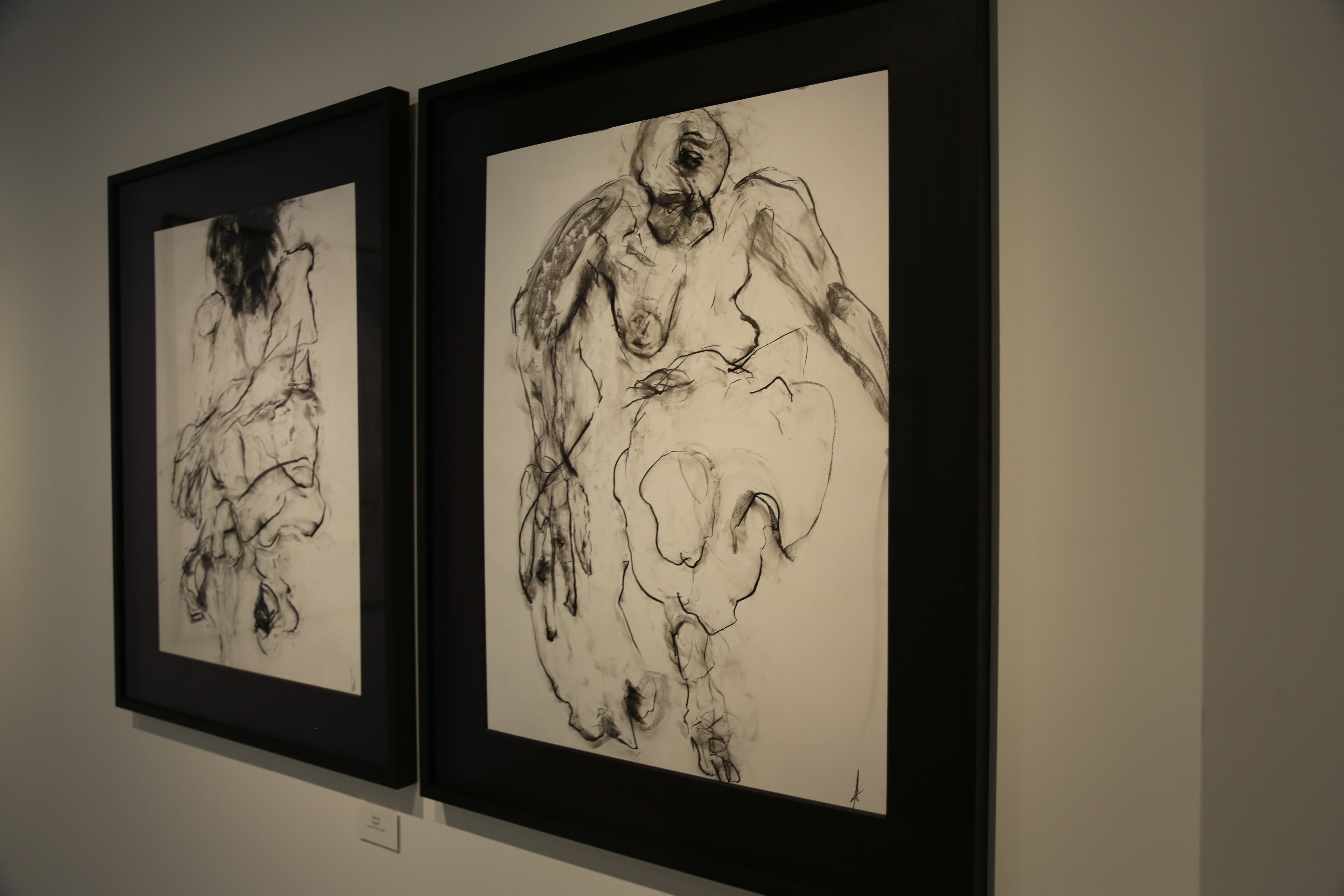 Vue de l'exposition RAW Arghaël à la Loo & Lou Gallery Haut Marais