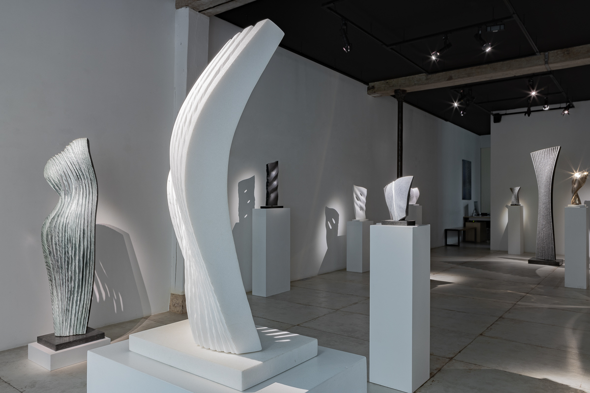 Vue de l'exposition "Être en Nature" de Benoît Luyckx | Image © Emilie Mathé Nicolas / Loo & Lou Gallery