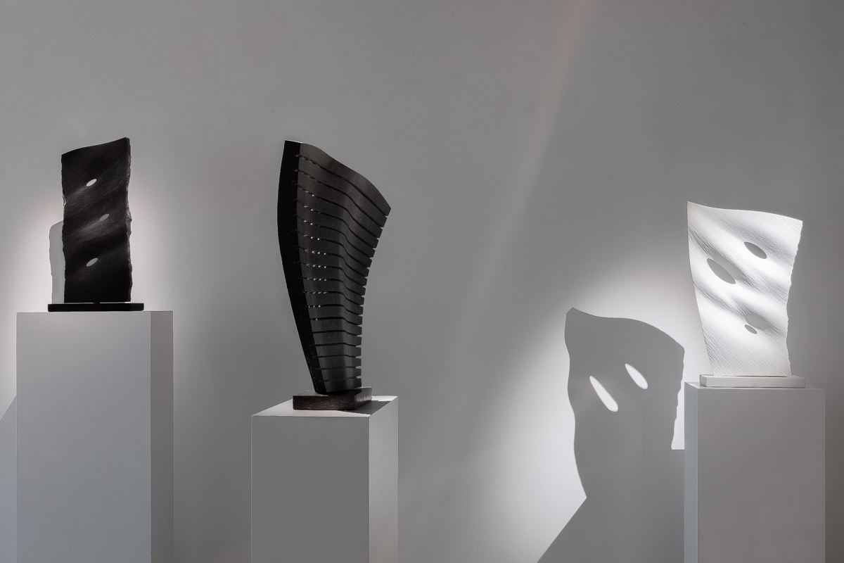 Vue de l'exposition "Être en Nature" de Benoît Luyckx | Image © Emilie Mathé Nicolas / Loo & Lou Gallery