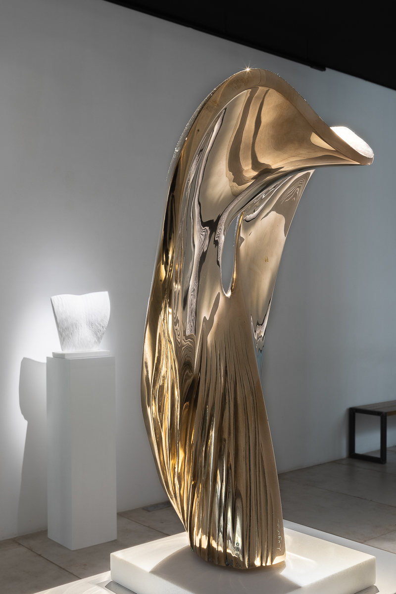 Vue de l'exposition "Être en Nature" de Benoît Luyckx | Image © Emilie Mathé Nicolas / Loo & Lou Gallery