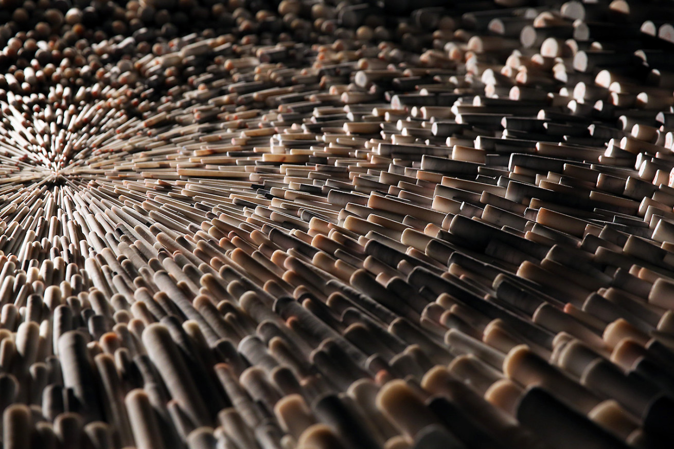 Matthias Contzen, FOR YOU, installation en collaboration avec Philippine Leroy-Beaulieu