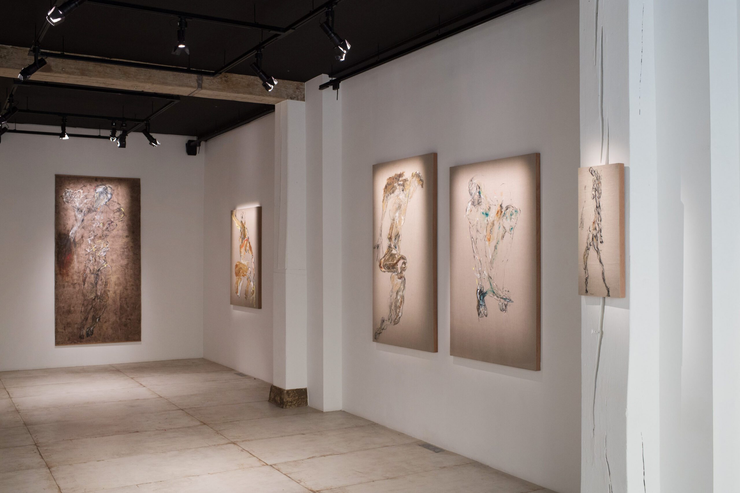 Vue de l'exposition "Métamorphe(s)" d'Arghaël © Stéphane Cardinale