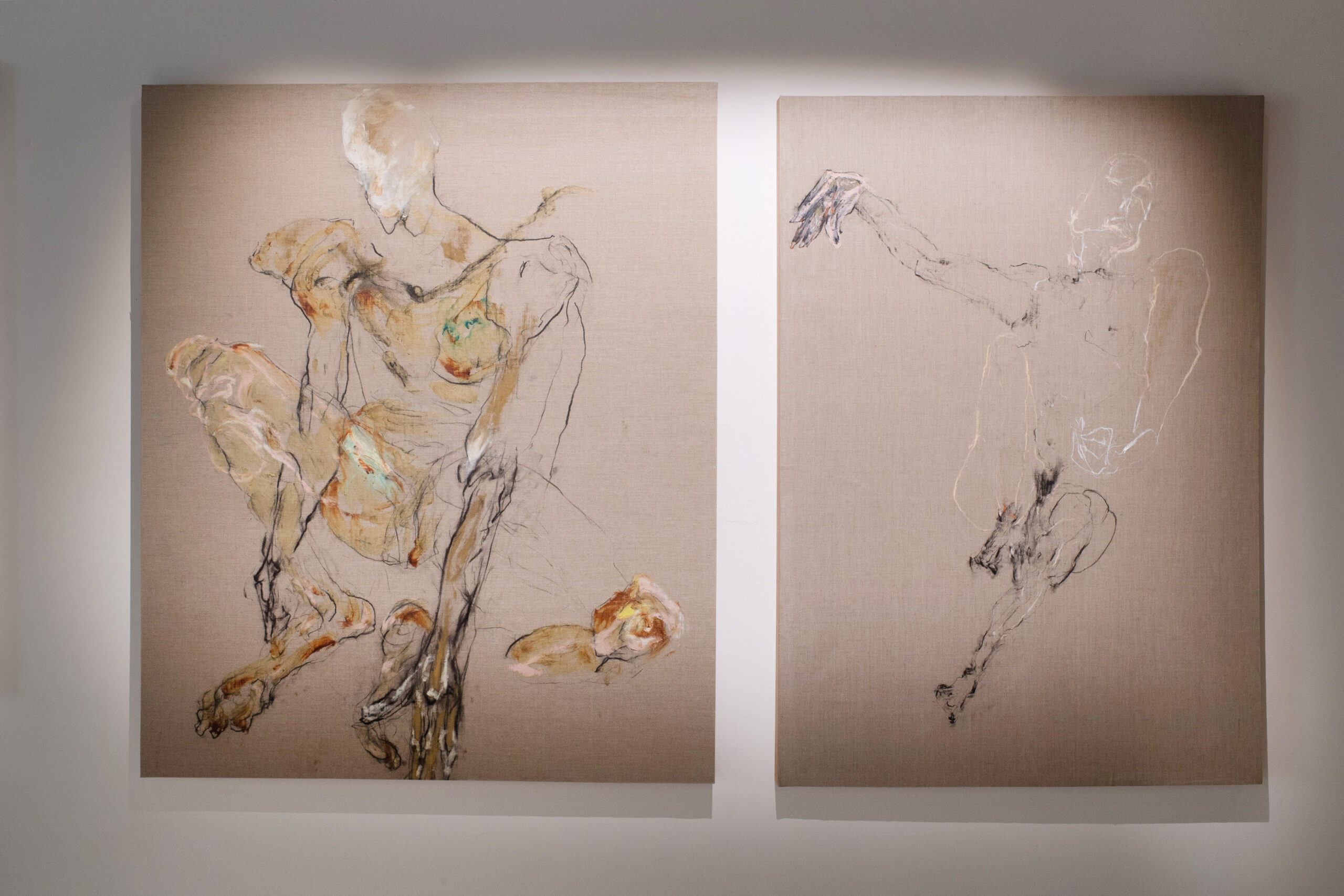 Vue de l'exposition "Métamorphe(s)" d'Arghaël © Stéphane Cardinale