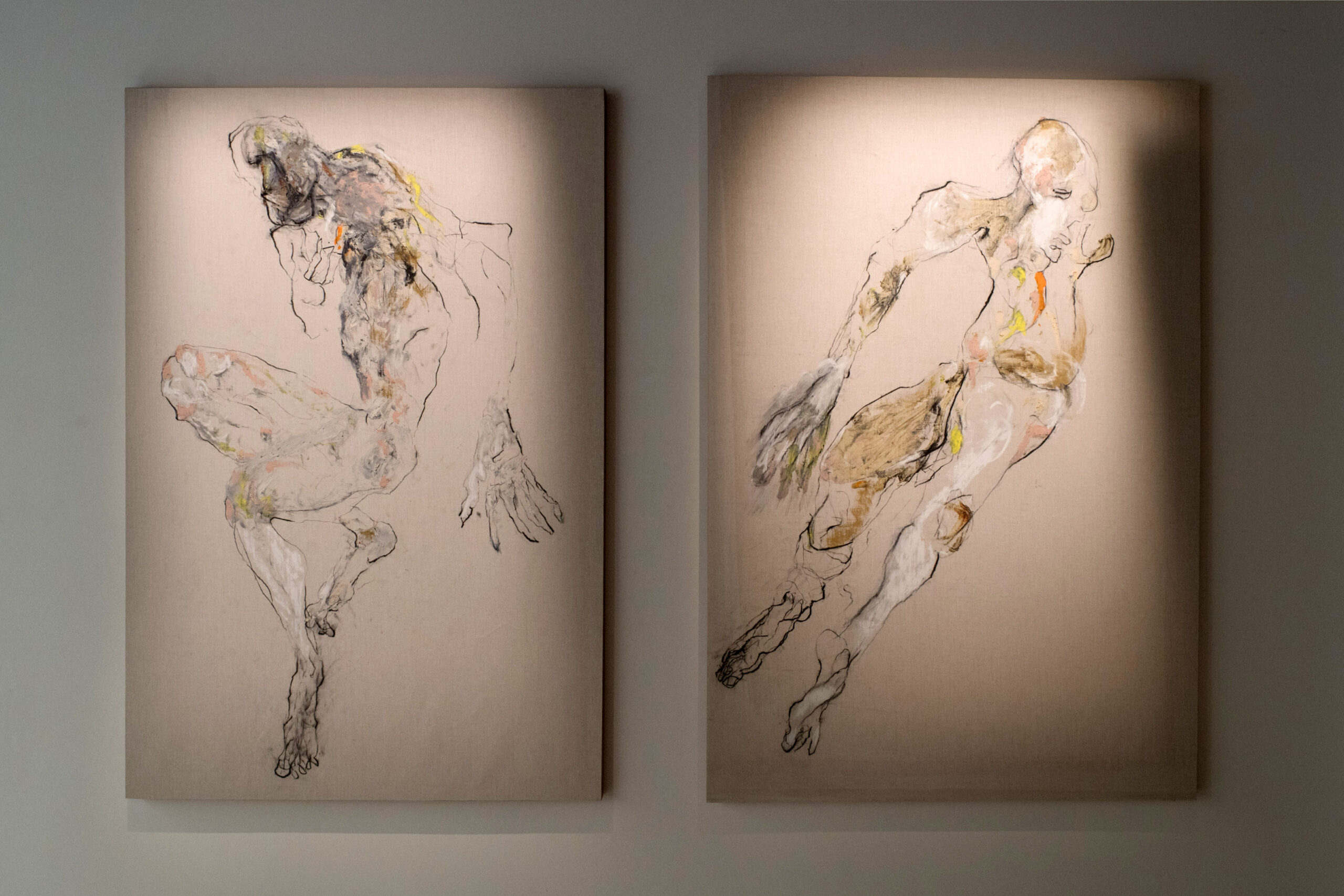 Vue de l'exposition "Métamorphe(s)" d'Arghaël © Stéphane Cardinale