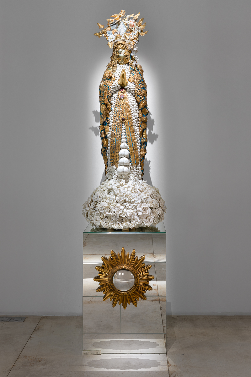 Vue de l'exposition "Les Chemins des Délices" de Catherine Wilkening | Image © Emilie Mathé Nicolas / Loo & Lou Gallery