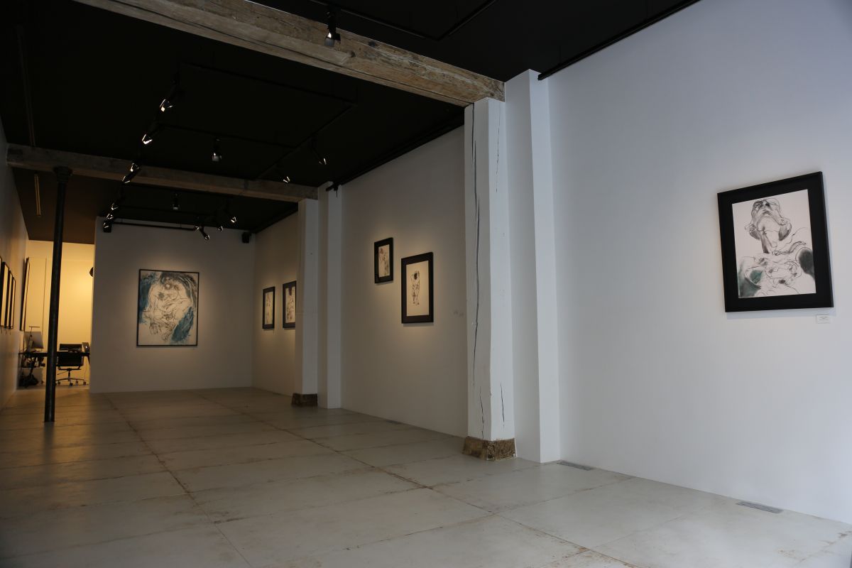 View of the exhibition RAW by Arghaël at the Loo & Lou Gallery Haut Marais