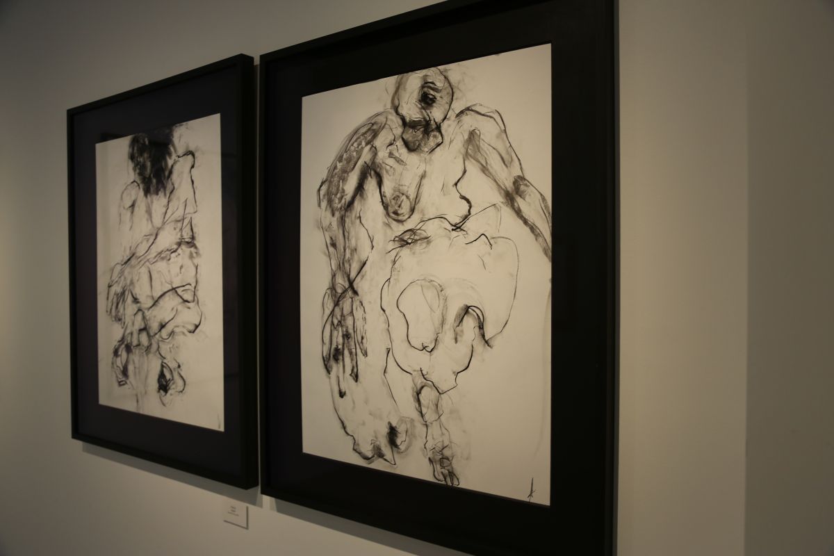 View of the exhibition RAW by Arghaël at the Loo & Lou Gallery Haut Marais