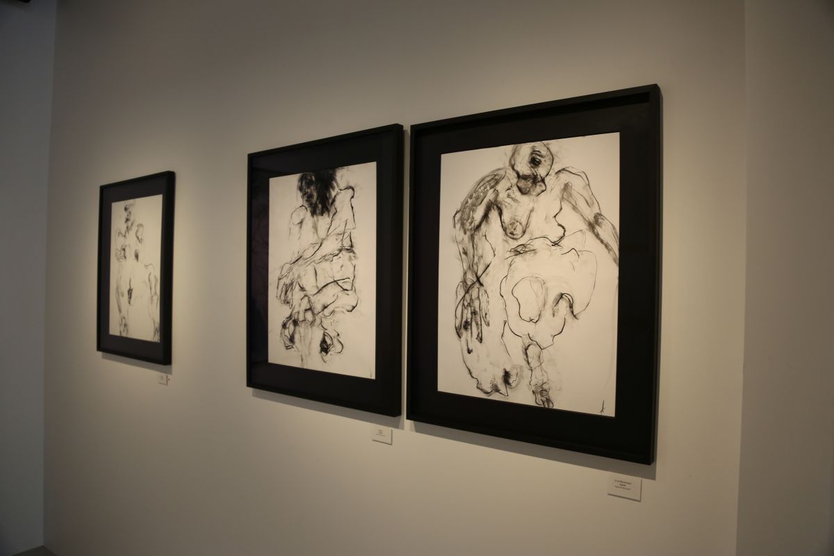 View of the exhibition RAW by Arghaël at the Loo & Lou Gallery Haut Marais