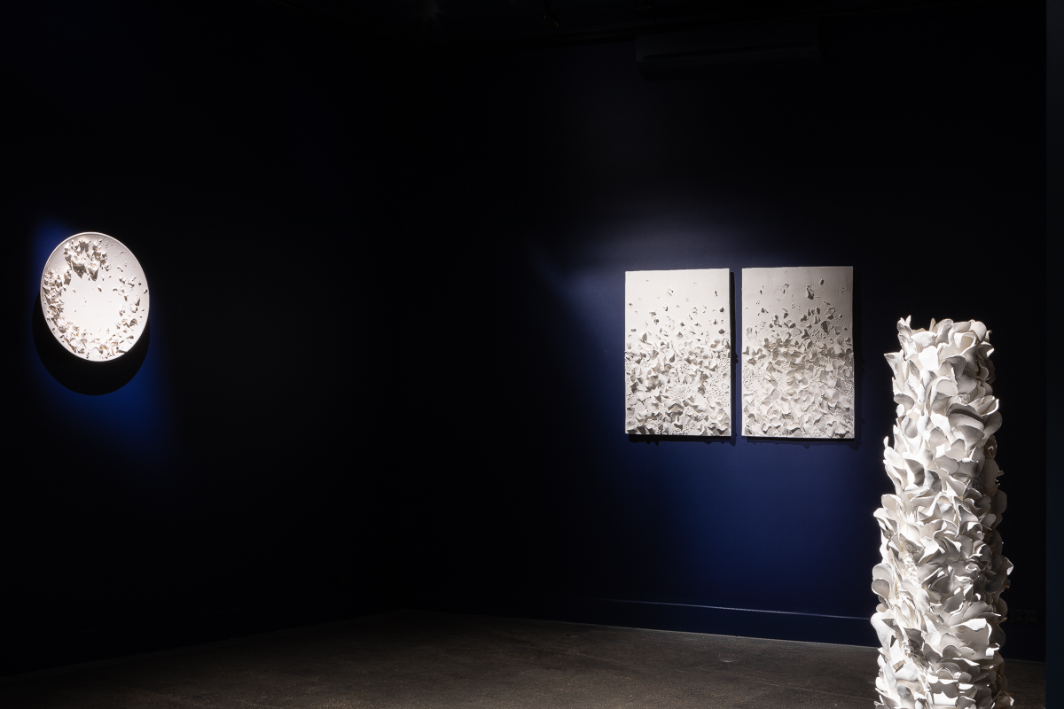 Vue d'exposition, Céramique contemporaine , 2020, George V