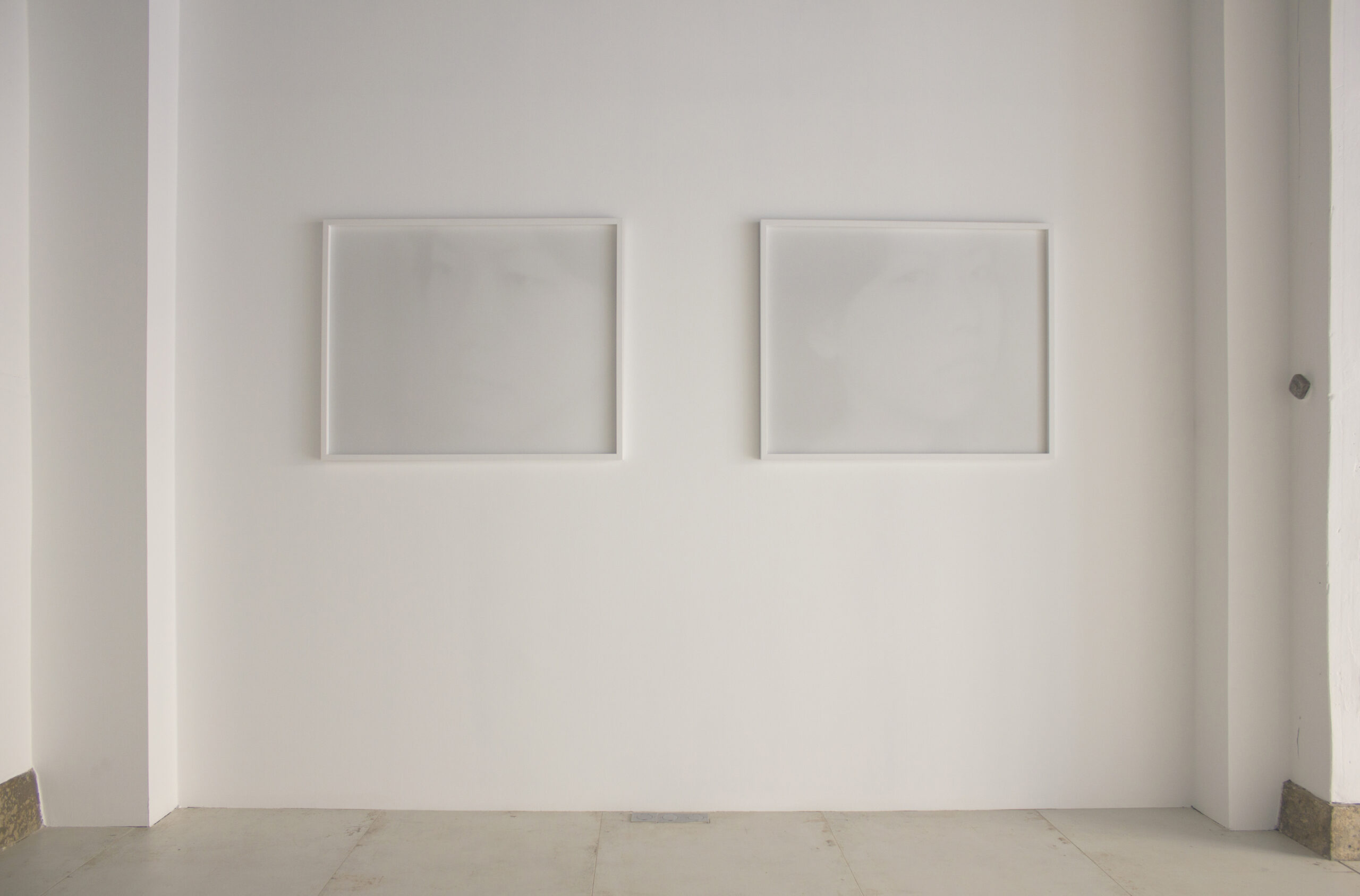 Vue de l'exposition "Portraits et Buddhas", Jean Claude Wouters