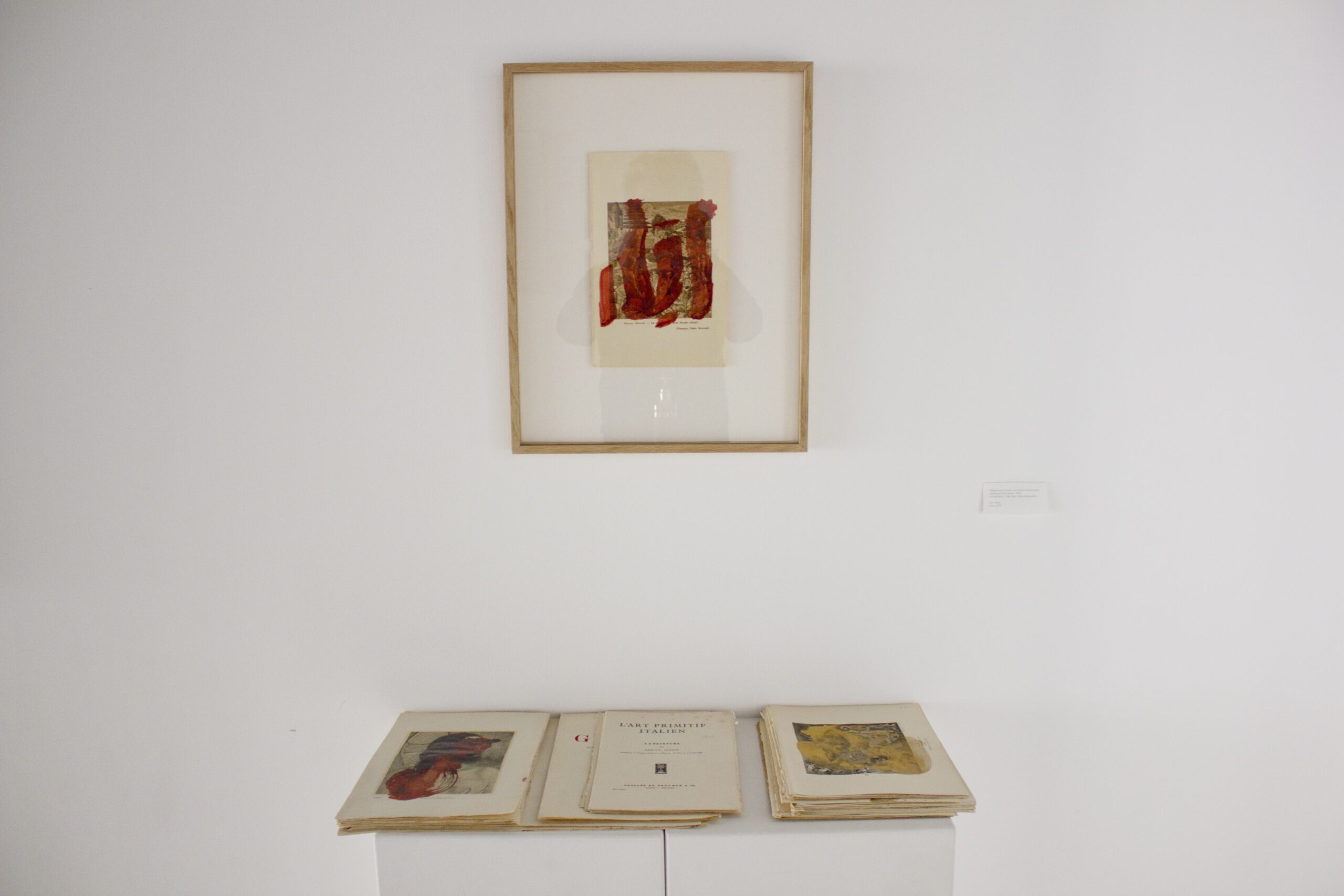 Vue de l'exposition "Portraits et Buddhas", Jean Claude Wouters