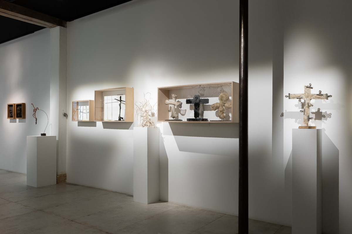 Vue de l'exposition "Lianescences" de Lydie Arickx | Image : Emilie Mathé Nicolas