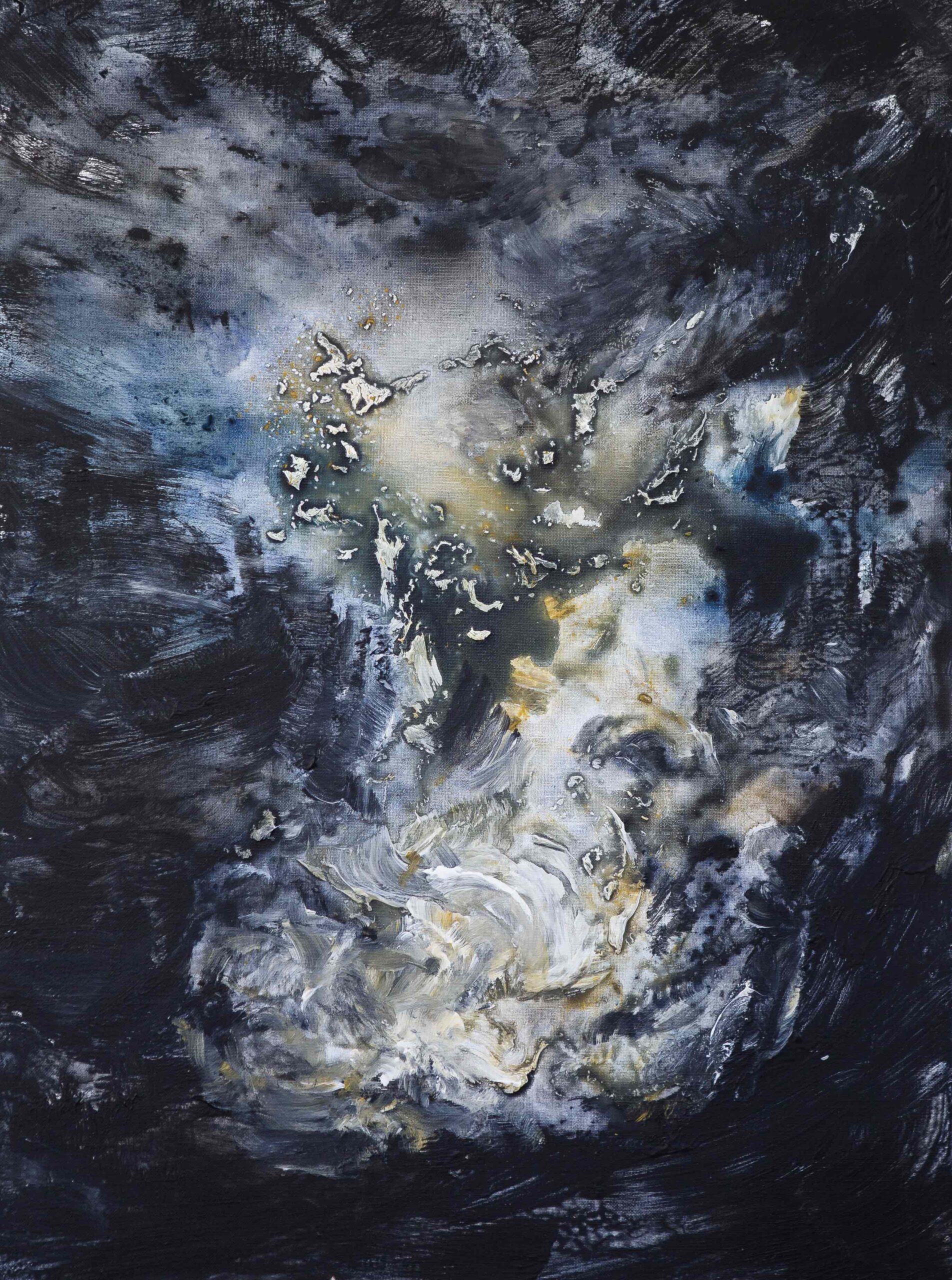 Aile 7, acrylique sur toile, 50x61 cm, 2020, Tana Borissova