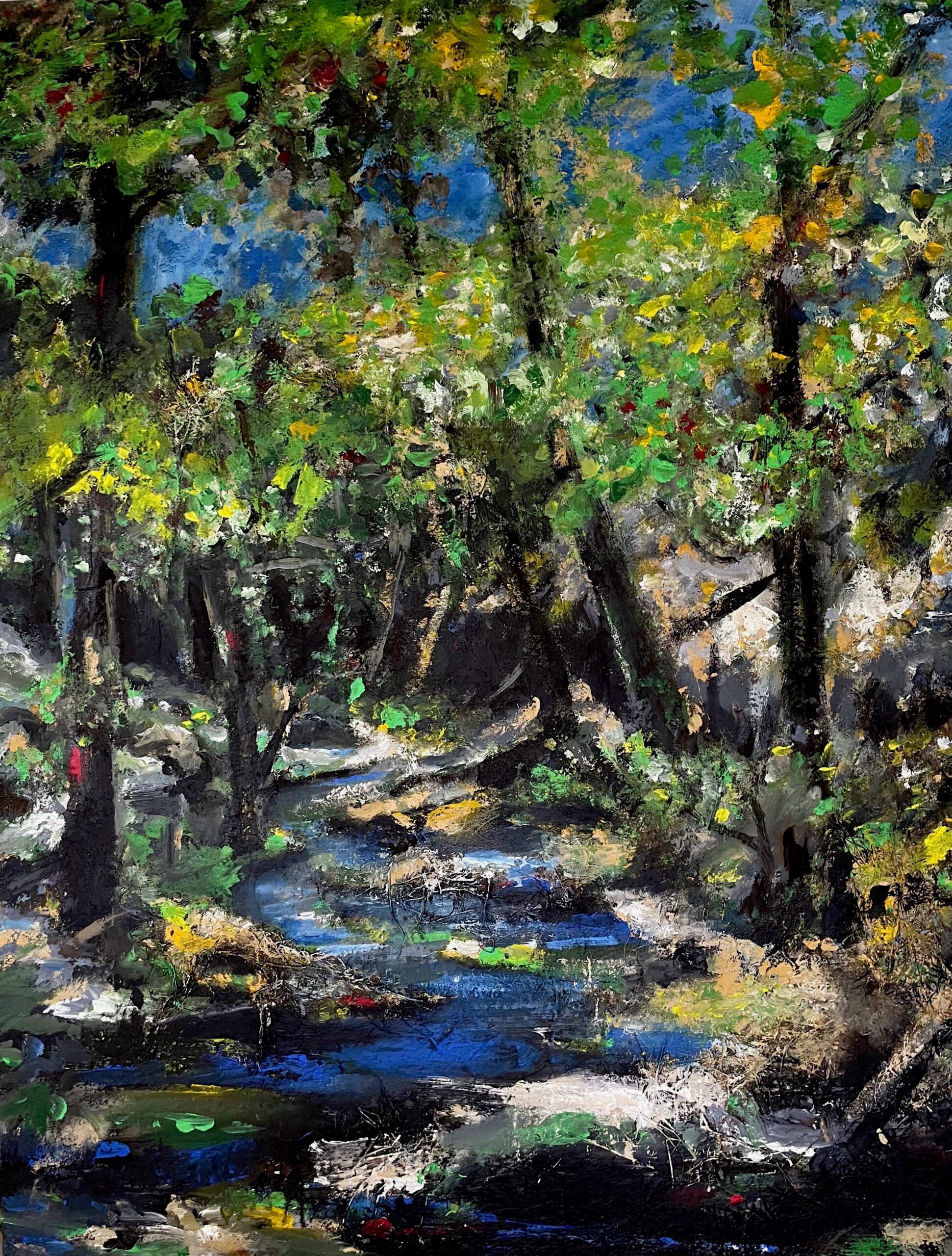 Sans titre 6, 2022, Acrylique, herbe, argile et matériaux mixtes sur toile, 160 x 130 cm