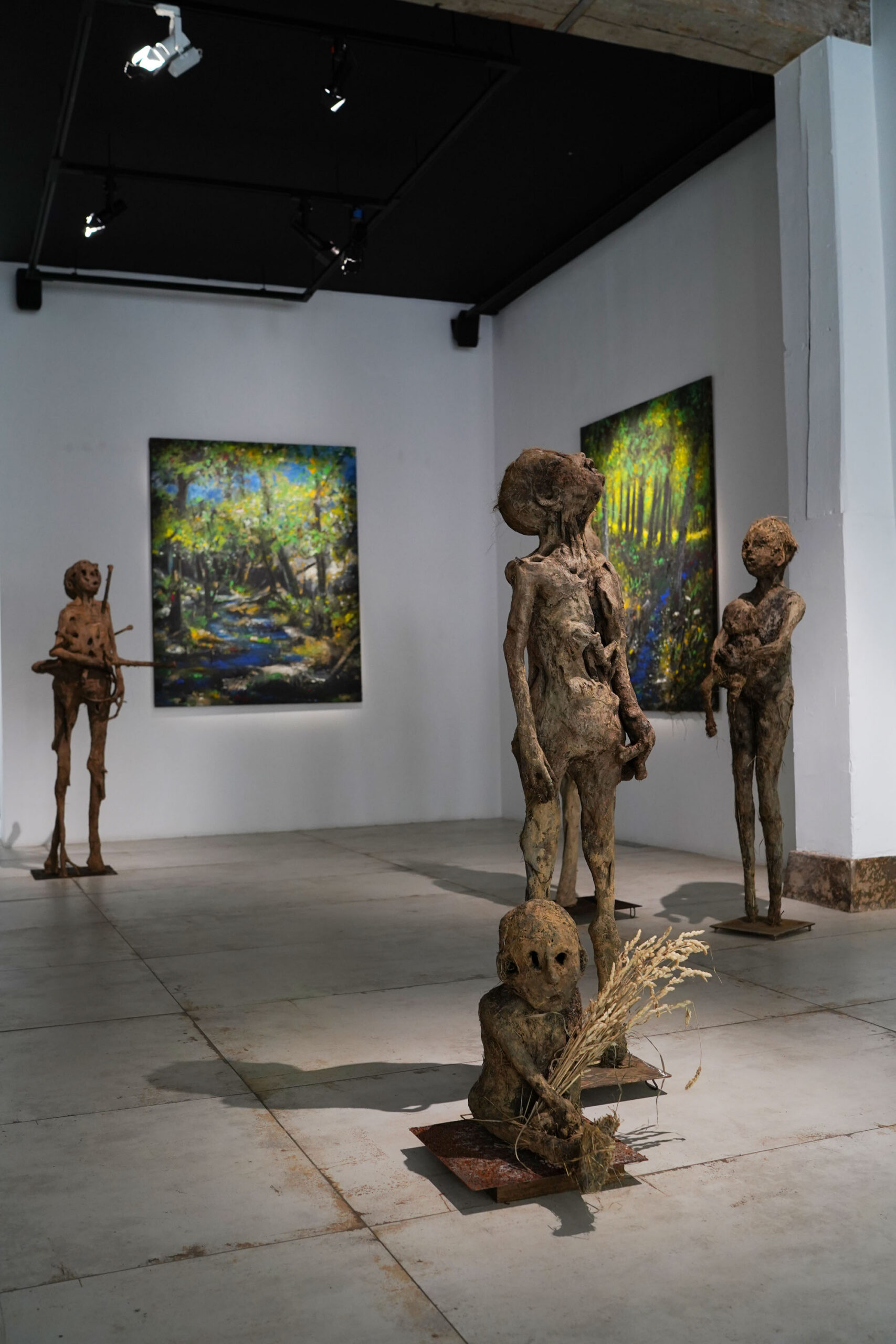 Vue de l'exposition "Etre Chair"