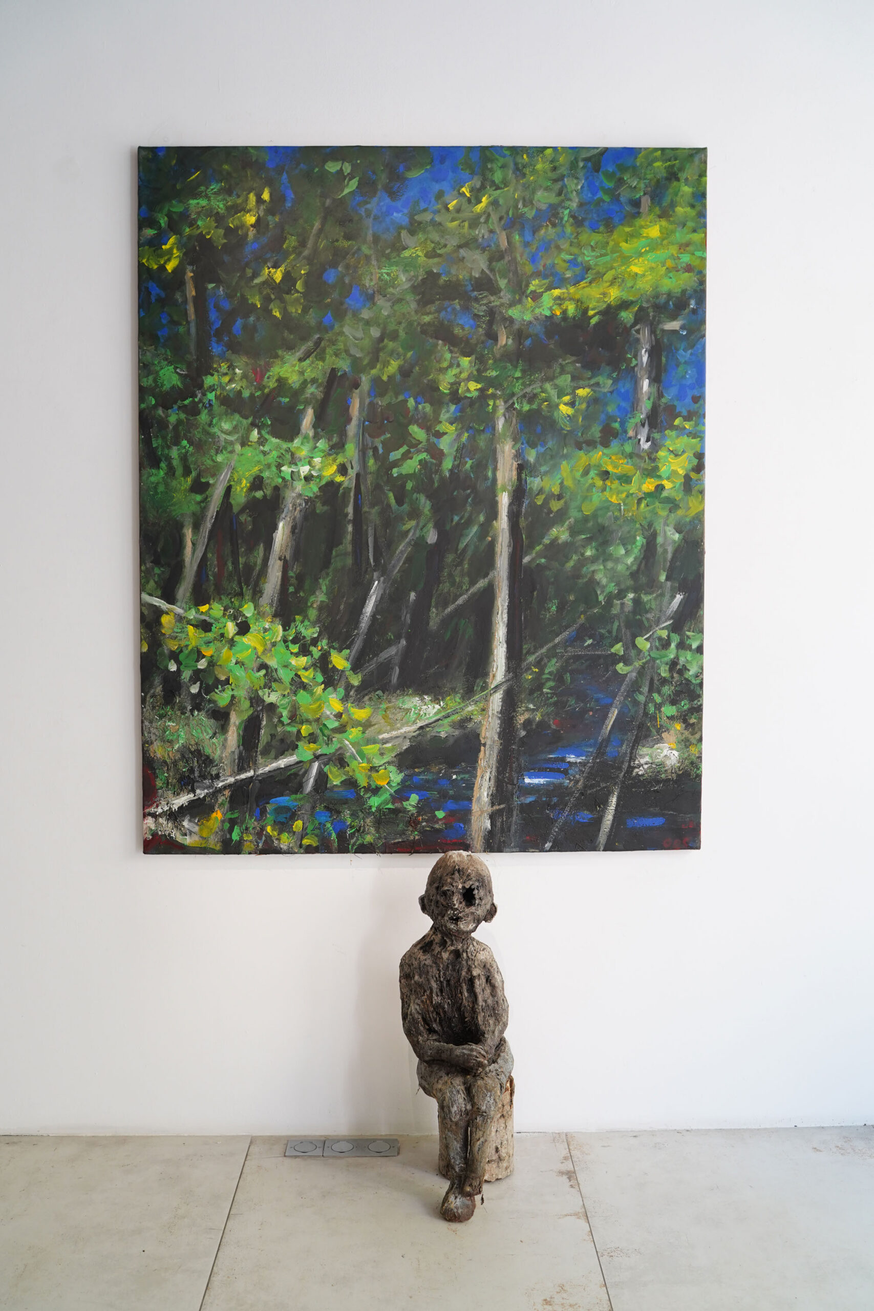 Vue de l'exposition "Etre Chair"