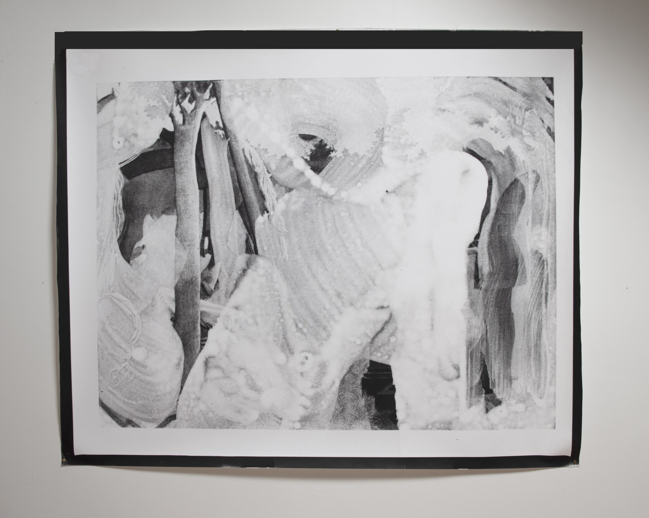 Jean Claude Wouters, Paysage italien, 2016, Silver print on matt baryte paper, treated with selenium, 140 x 118 cm