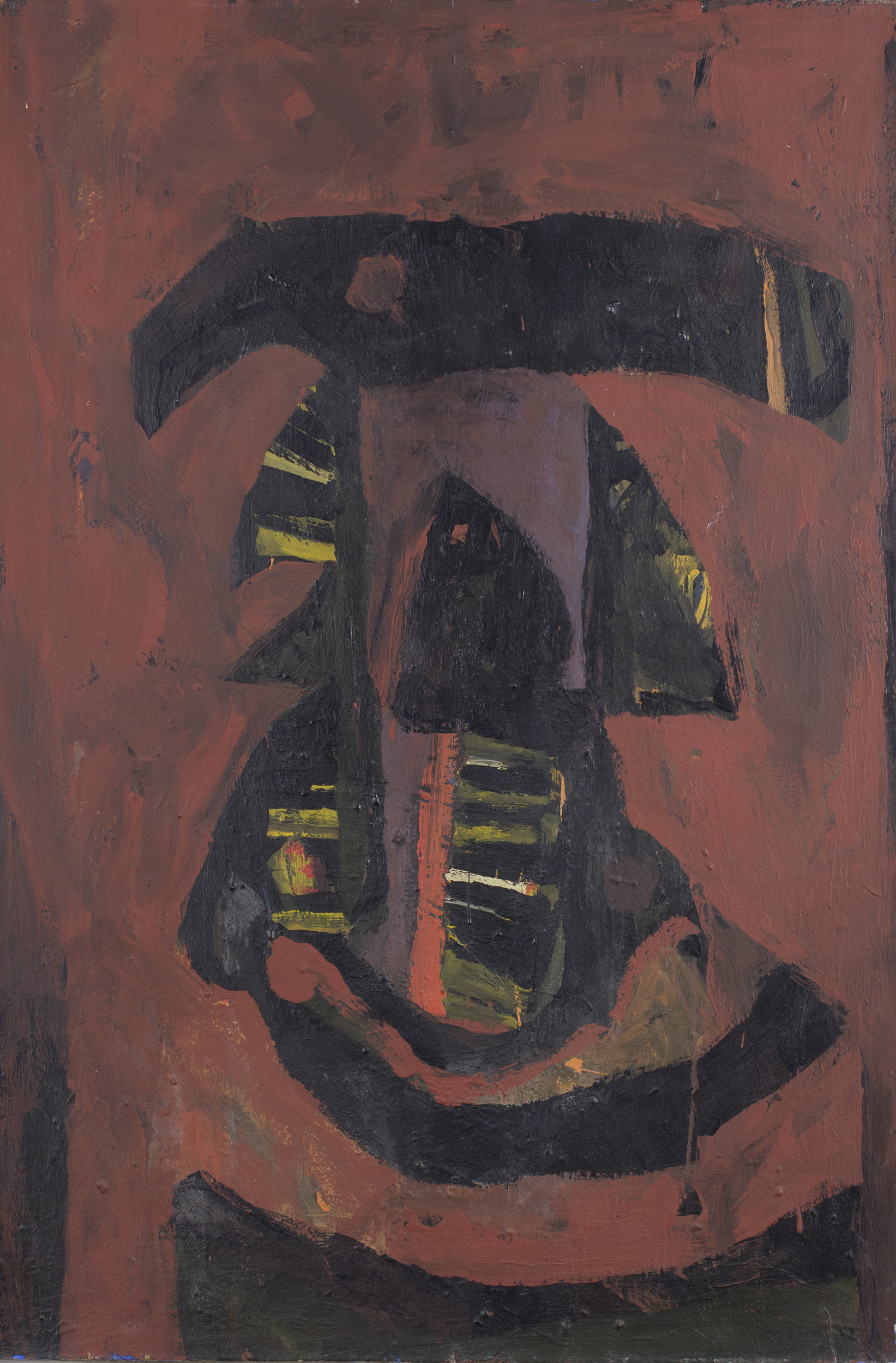 Sans titre de la série Effigie, 1962, Oil on canvas, 146 x 87 cm | © Thierry Cohen