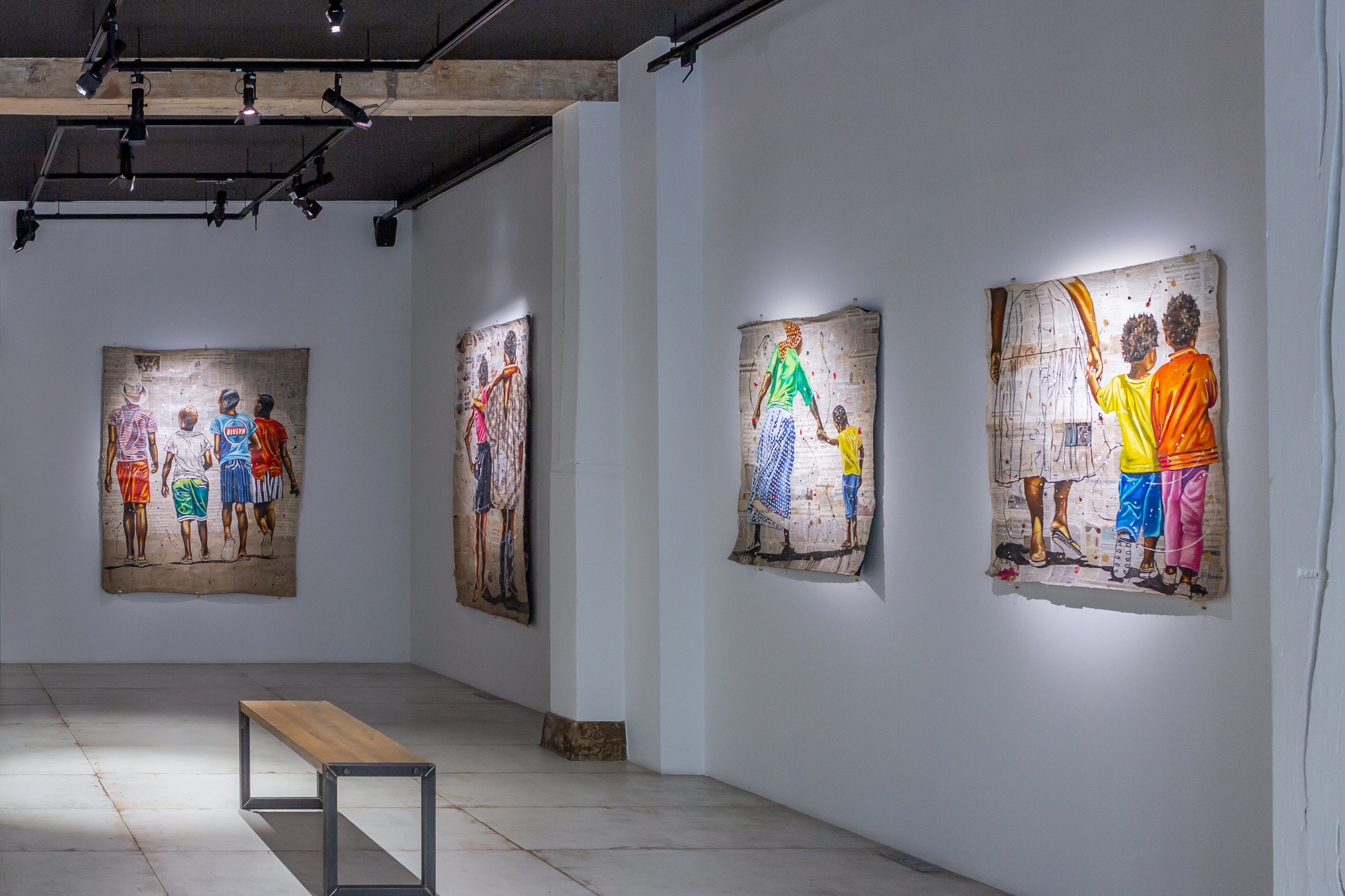 Vue de l'exposition "The Silent Companions", 2024 | © Aurea Calcavecchia