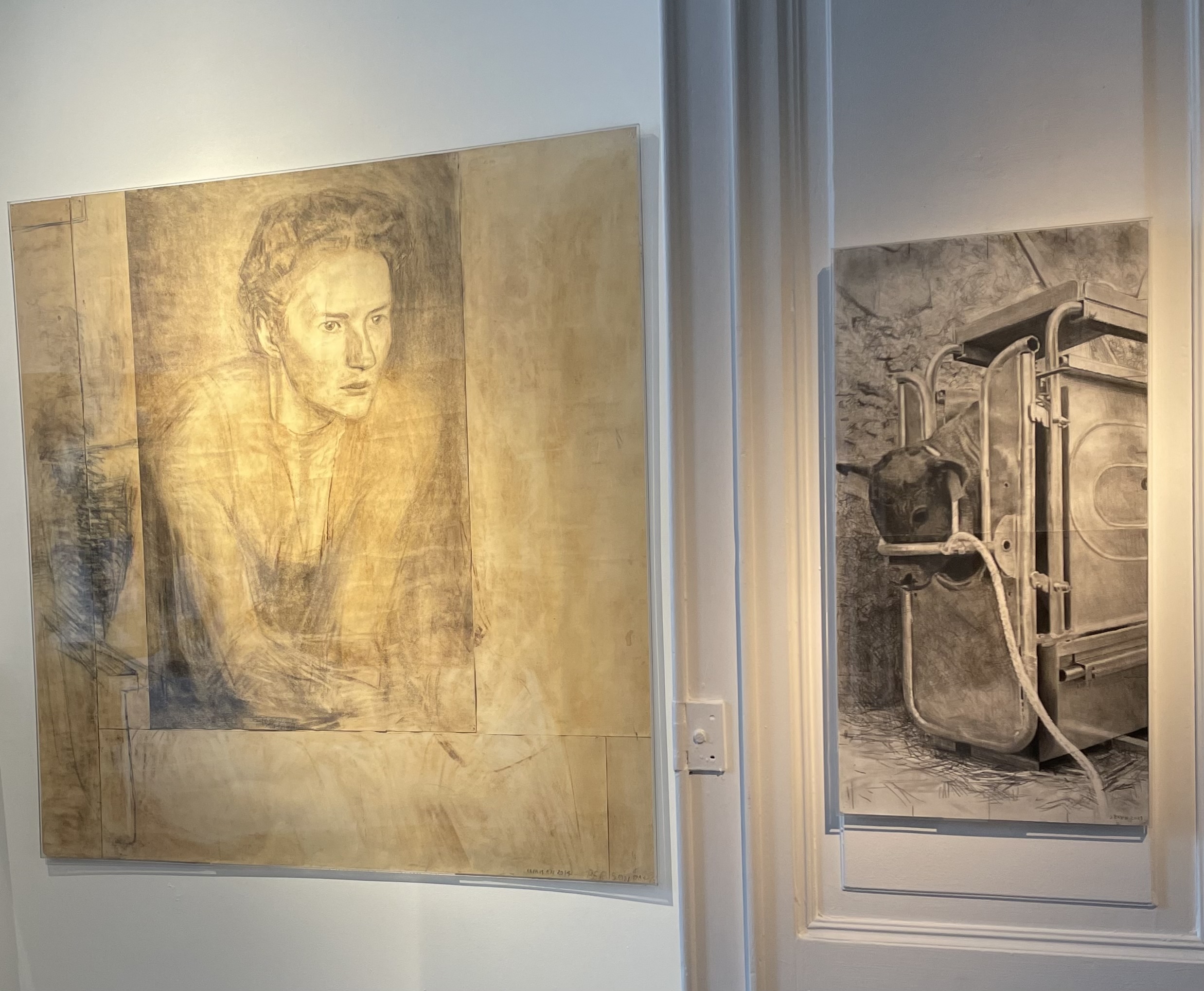 Vue de l'exposition au Cabinet de curiosités contemporain  Jonathan F. Kugel, 2024