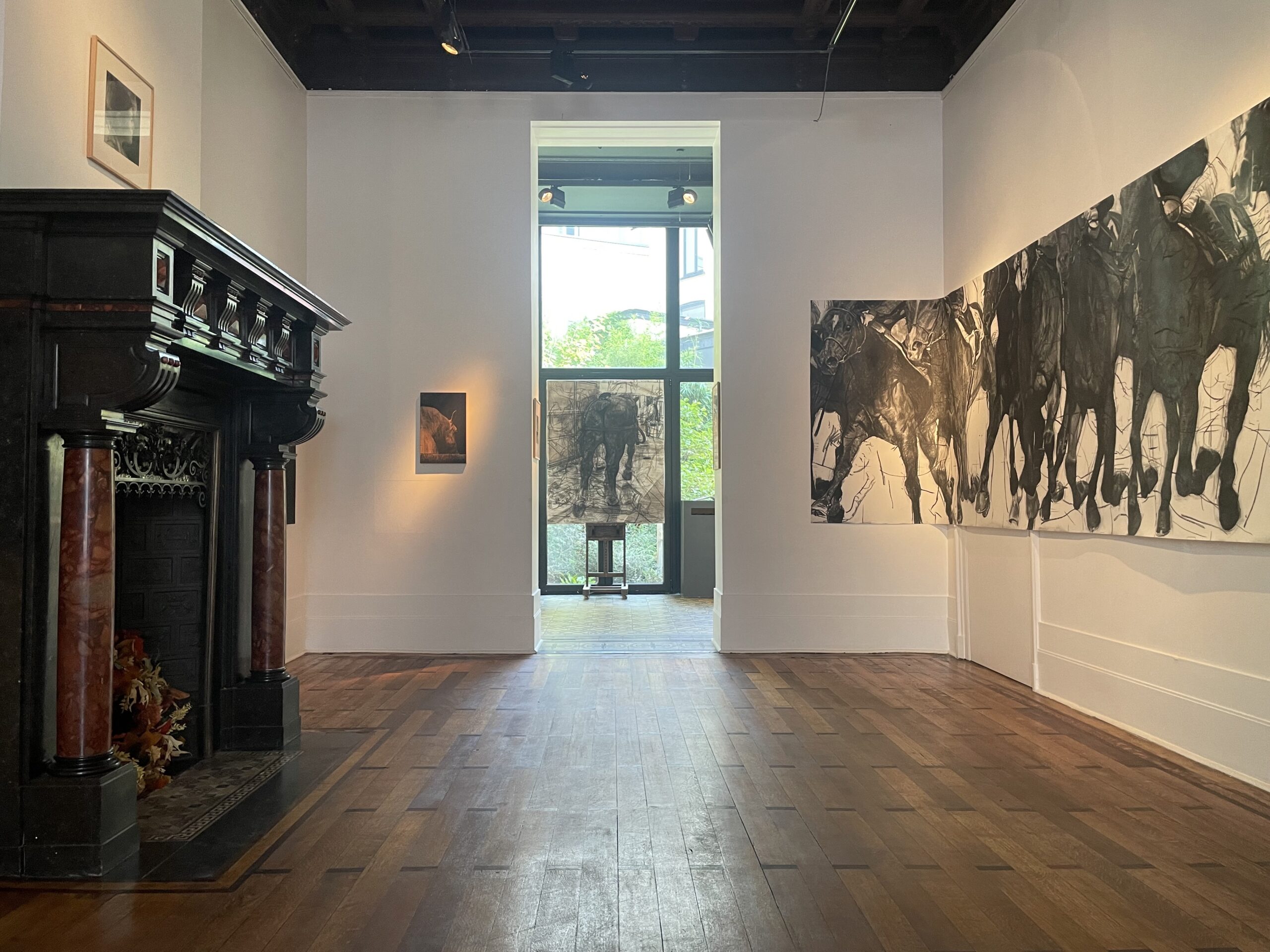 Vue de l'exposition au Cabinet de curiosités contemporain  Jonathan F. Kugel, 2024