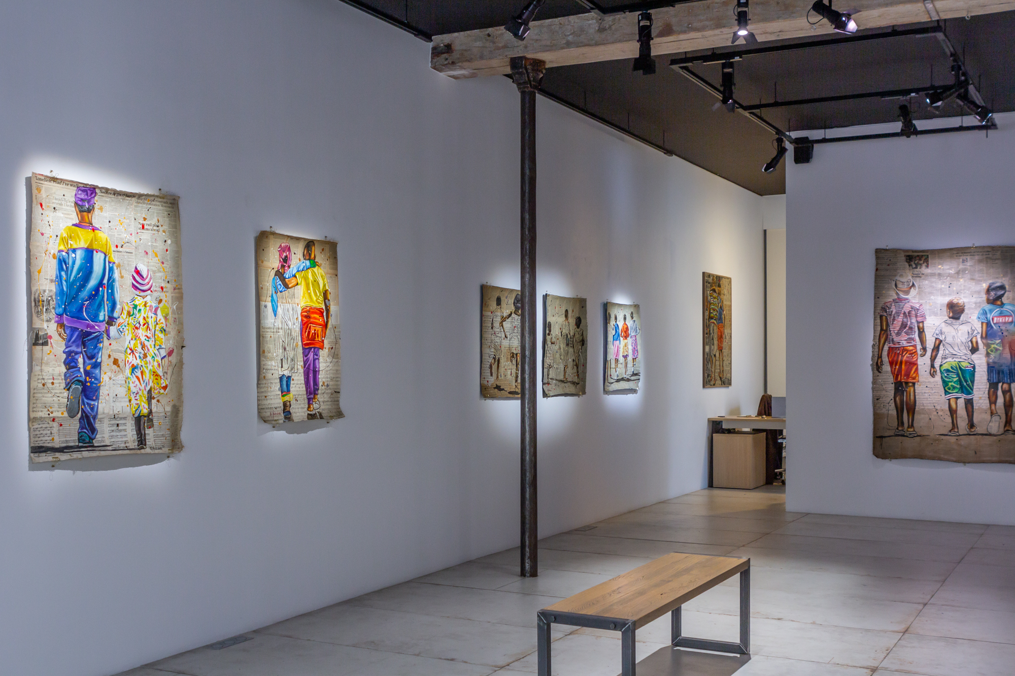 Vue de l'exposition "The Silent Companions", 2024 | © Aurea Calcavecchia