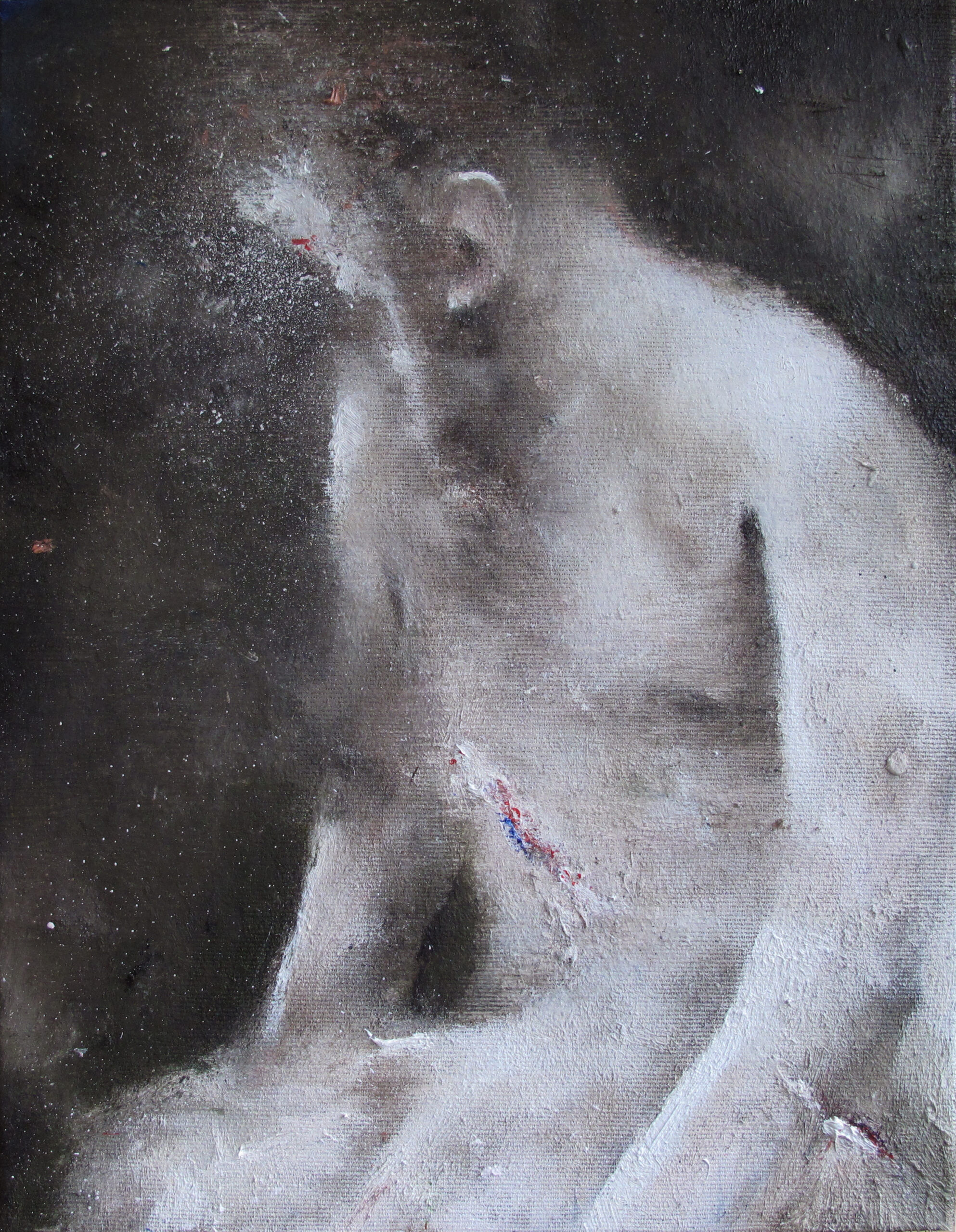 Sans titre, 2024, Huile sur toile, 33 x 27 cm