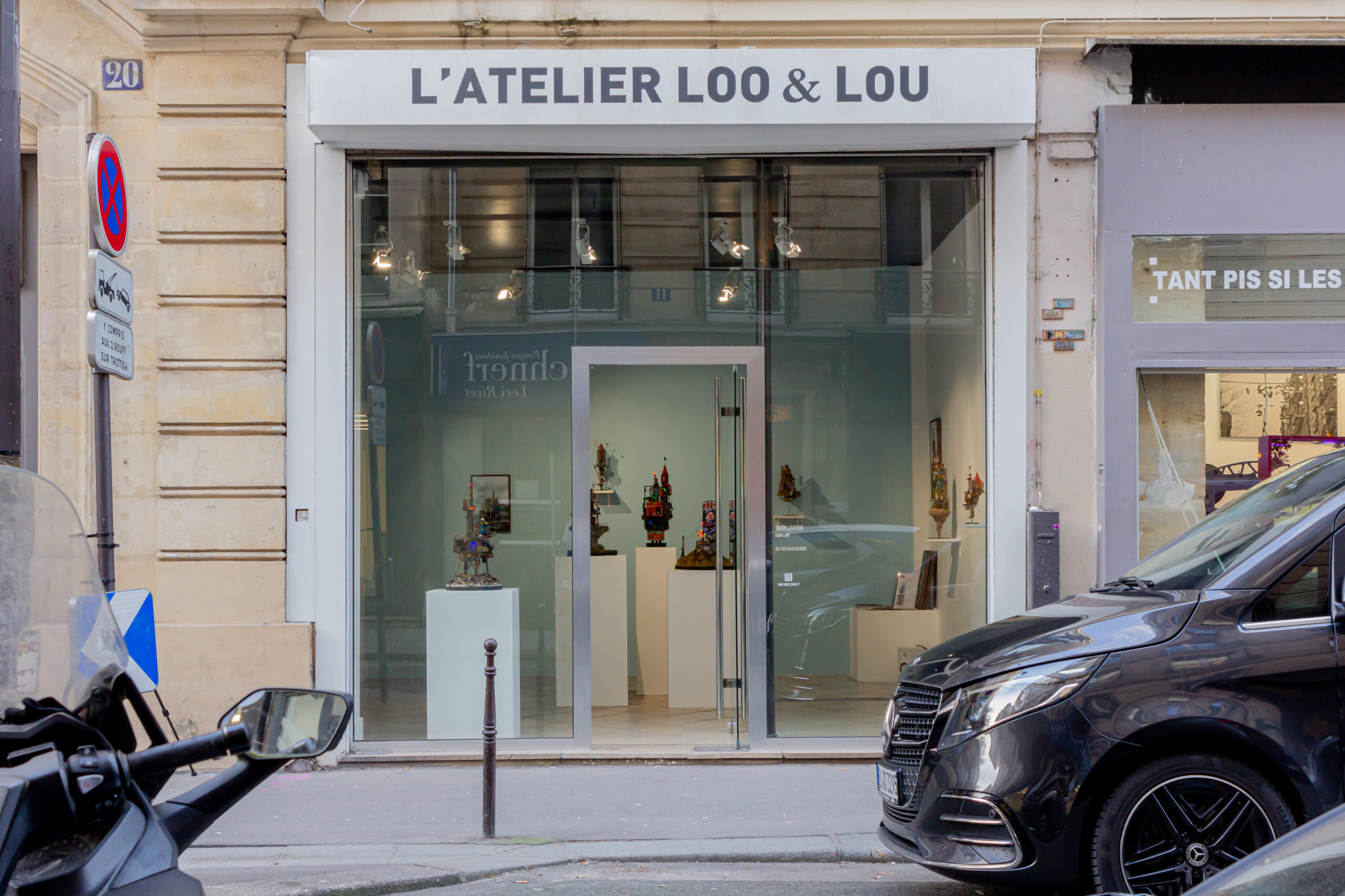 Vue de l'exposition "Voir Loin" - Atelier Loo & Lou - 2025 | © Aurea Calcavecchia