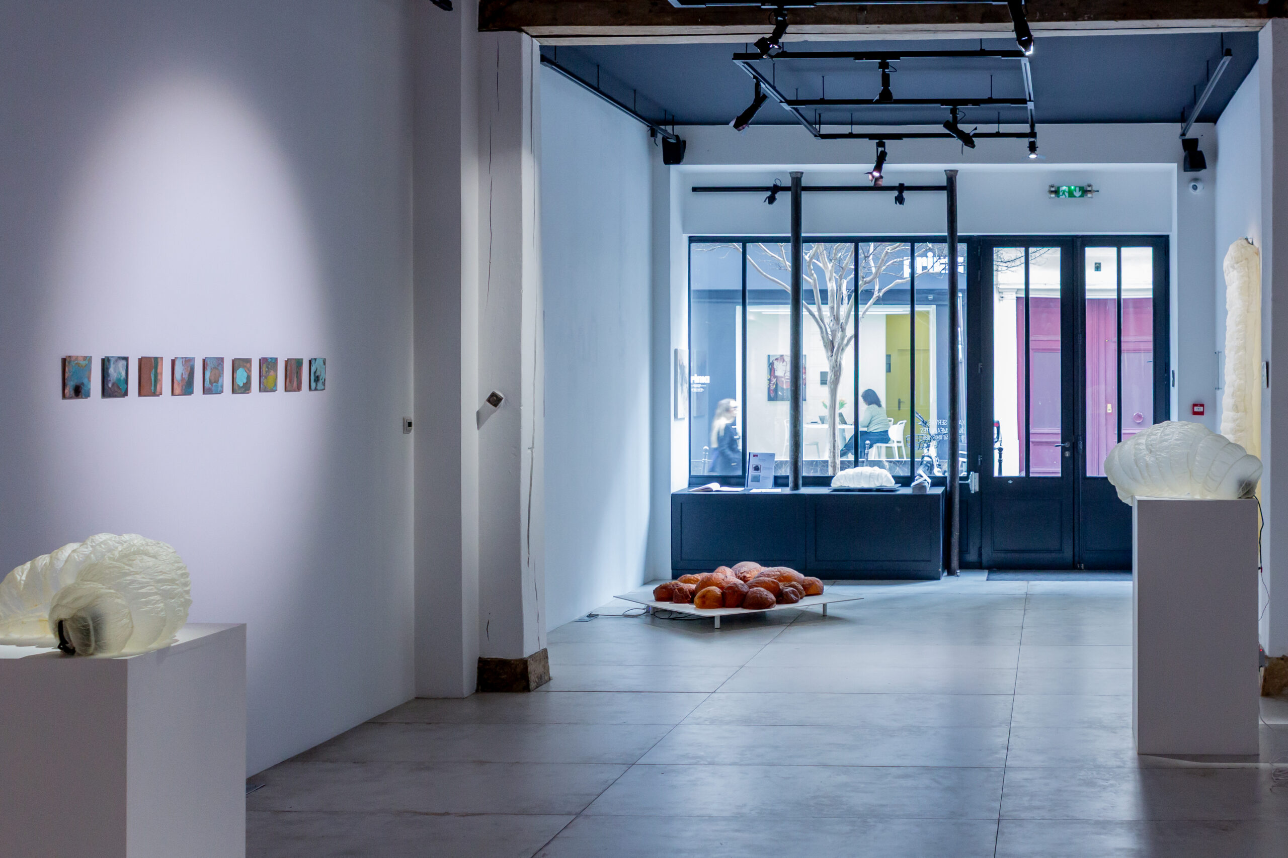 Vue de l'exposition "(im)perméabilités", mars 2025, Loo & Lou Gallery | © Aurea Calcavecchia