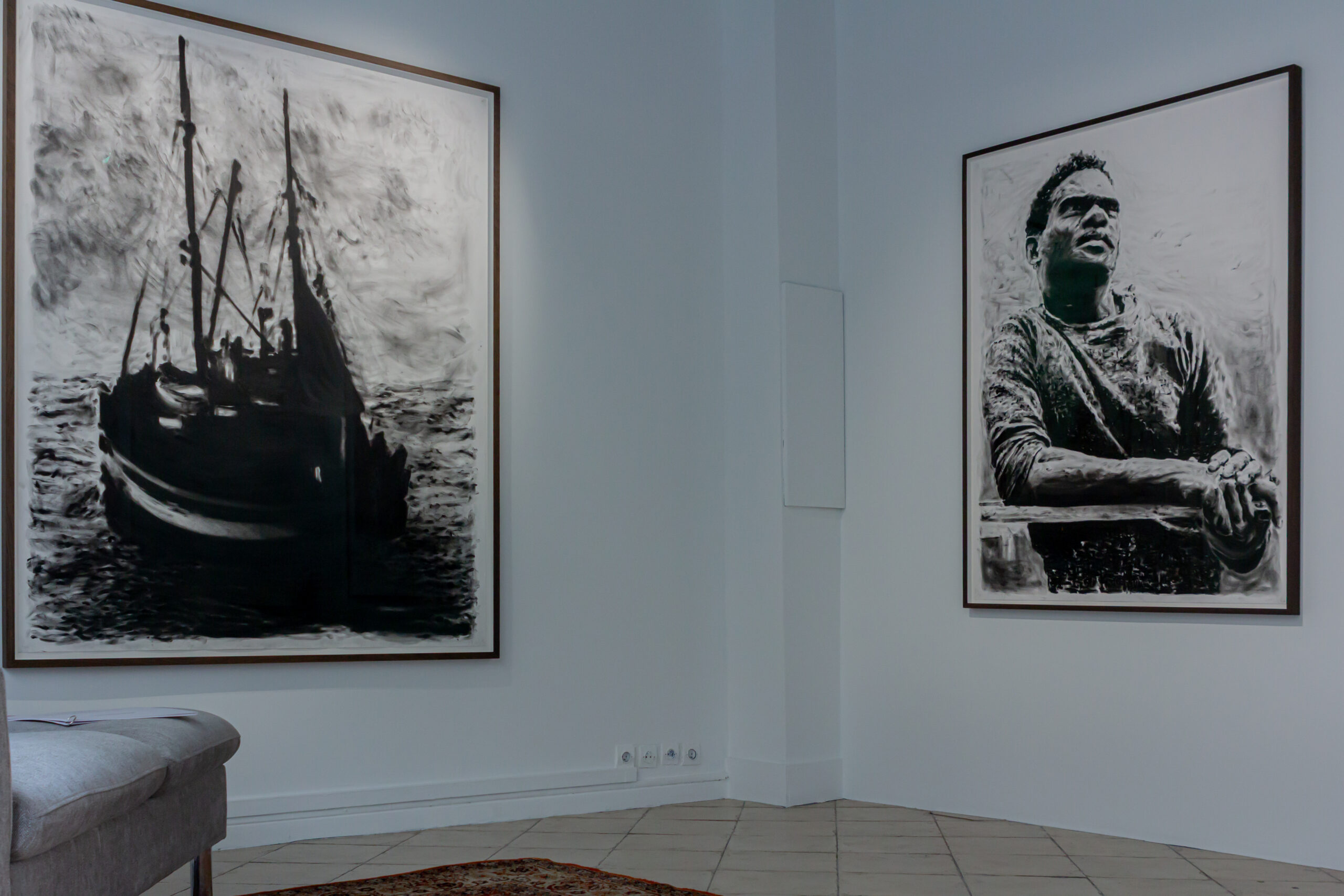 Vue de l'exposition "Embodied Forgotten Places", mars 2025, Atelier Loo & Lou | © Aurea Calcavecchia