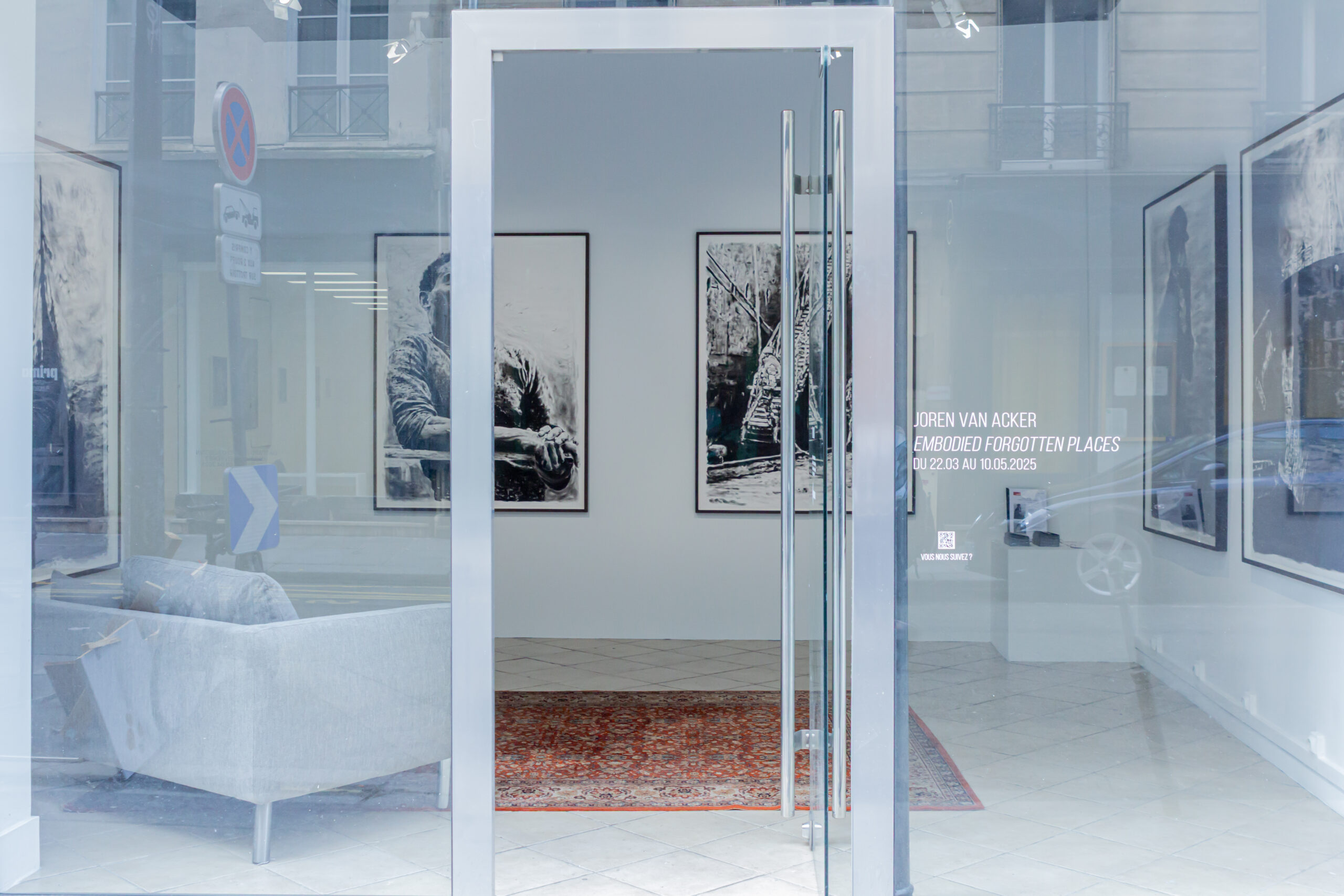 Vue de l'exposition "Embodied Forgotten Places", mars 2025, Atelier Loo & Lou | © Aurea Calcavecchia