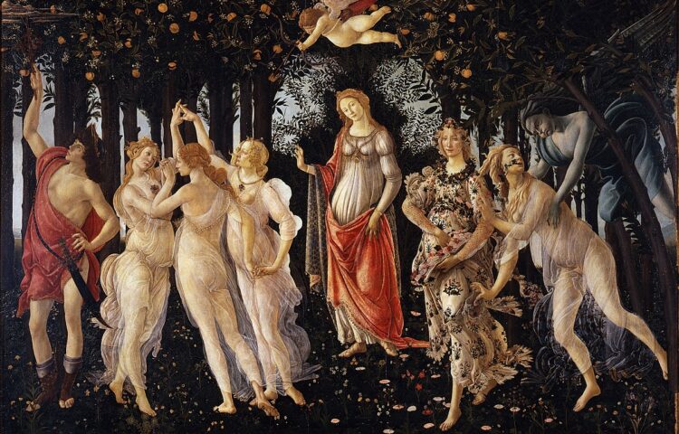 19.05.2021 | Public performance "Botticelli's Spring" by Lydie Arickx at the Château de Chambord