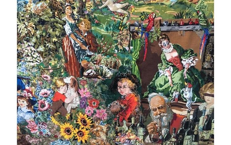 15.07.2021 | Faire tapisserie, Exhibition by Aurélia jaubert