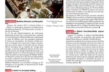 DOMINIQUE LACLOCHE, « Guru », AMA # 221, October 2015