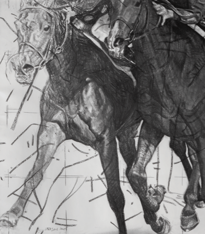 07.06.2022 | La Déferlante : drawing performance by Joël Person