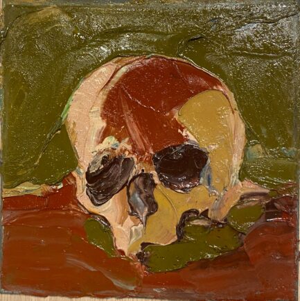 Vanite 3-2015-Huile sur toile-30x30cm-Cedric Le Corf 880 €