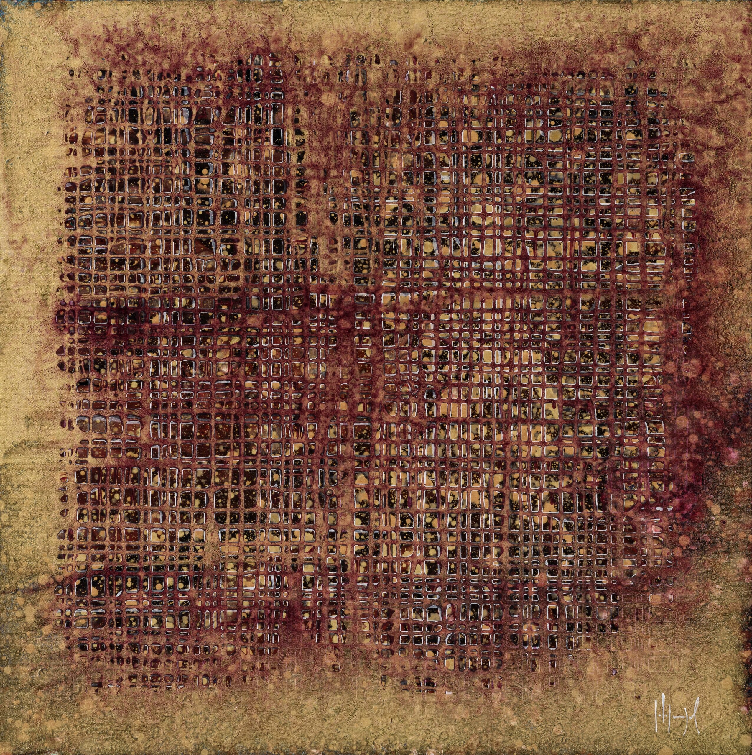 numero467(80x80)21 encadrée noire